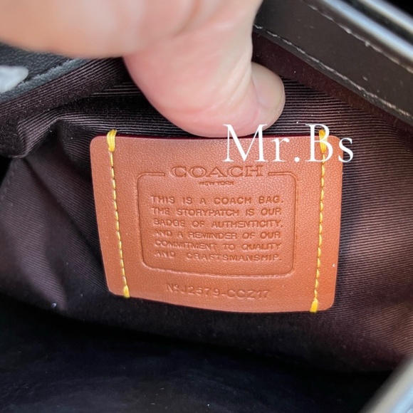 Coach Rowan Bucket Bag With Cherry Print Leather Purse - Picture 9 of 10